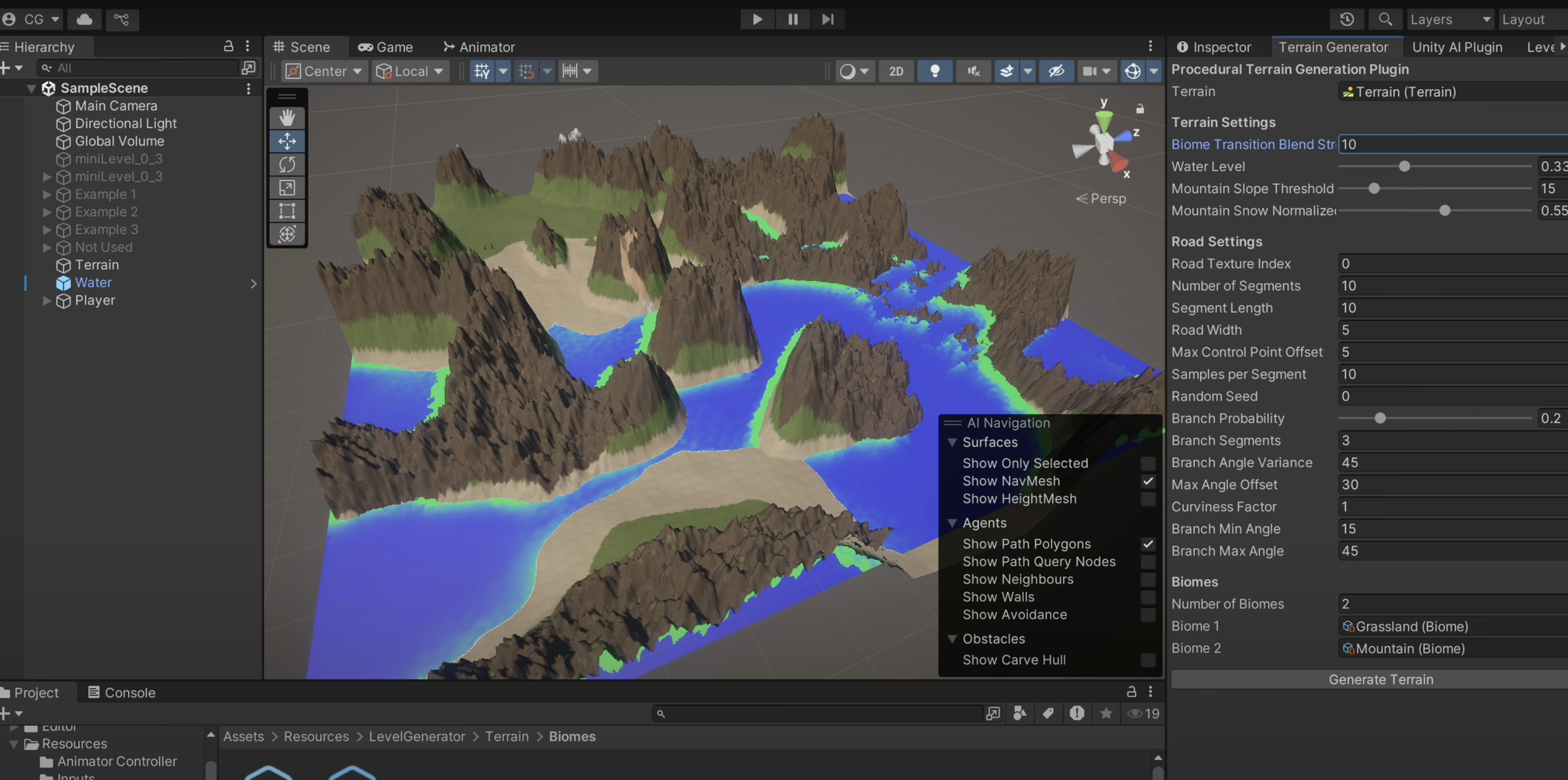 Example of Nanite & Virtual Shadow Maps