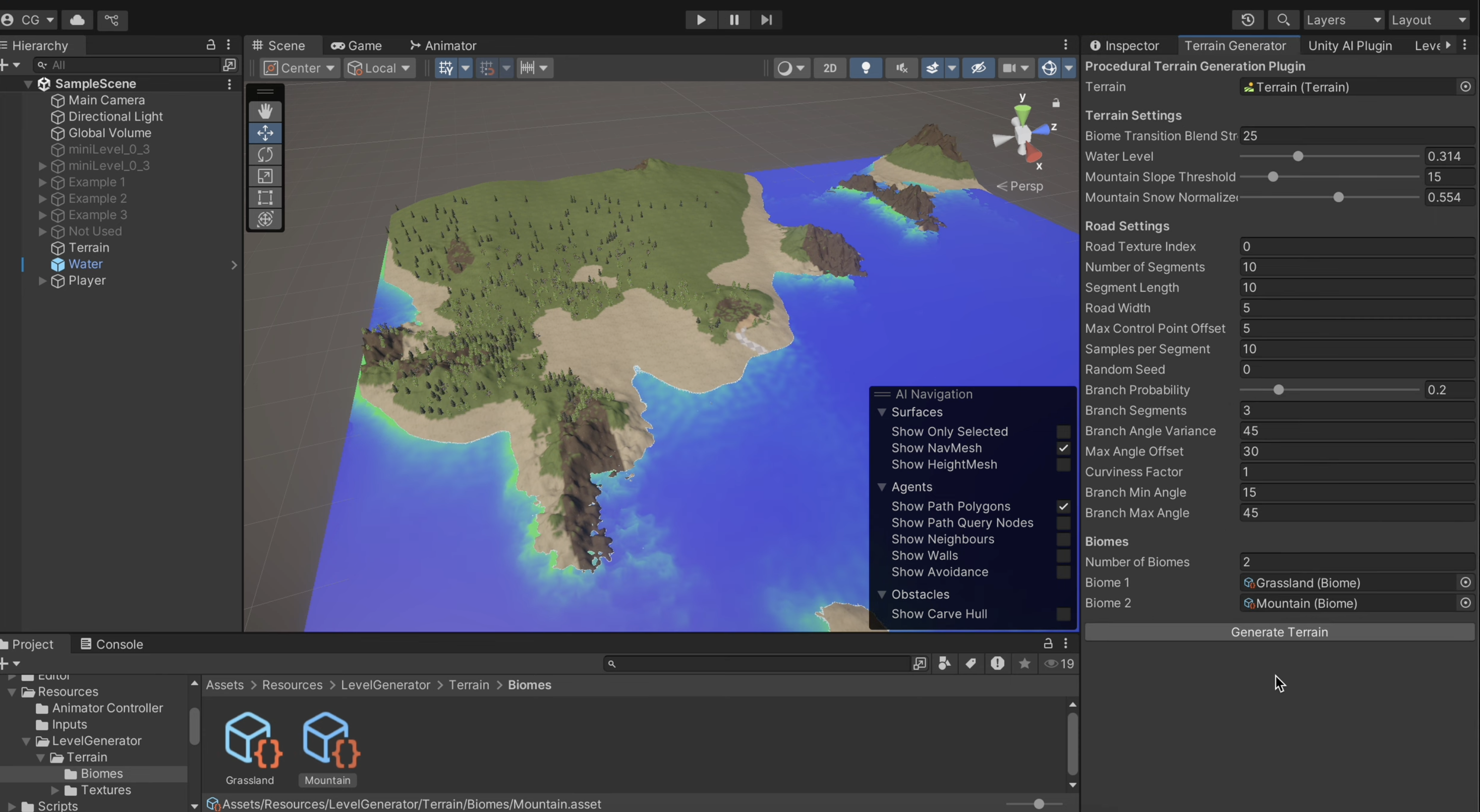 Example of Nanite & Virtual Shadow Maps