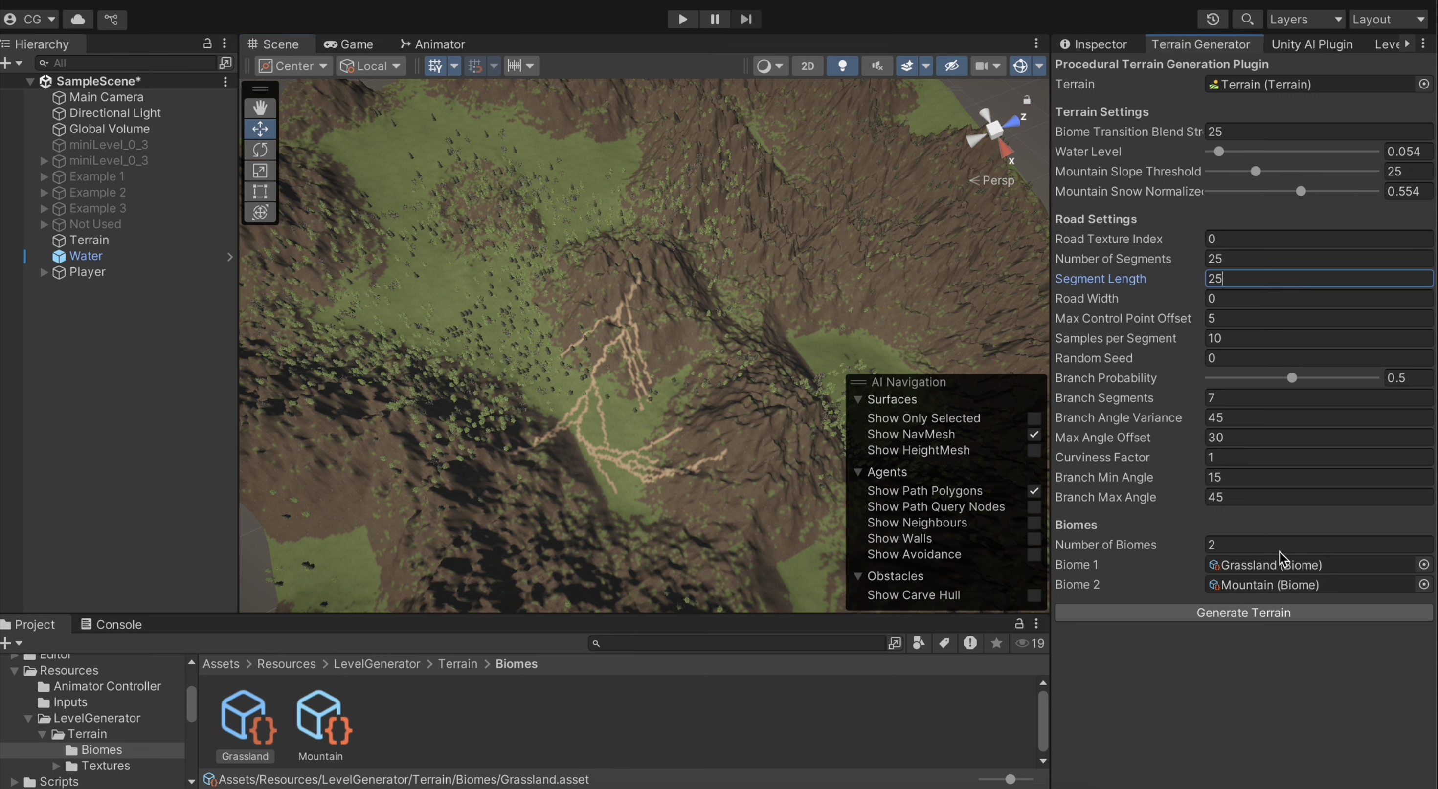 Example of Nanite & Virtual Shadow Maps