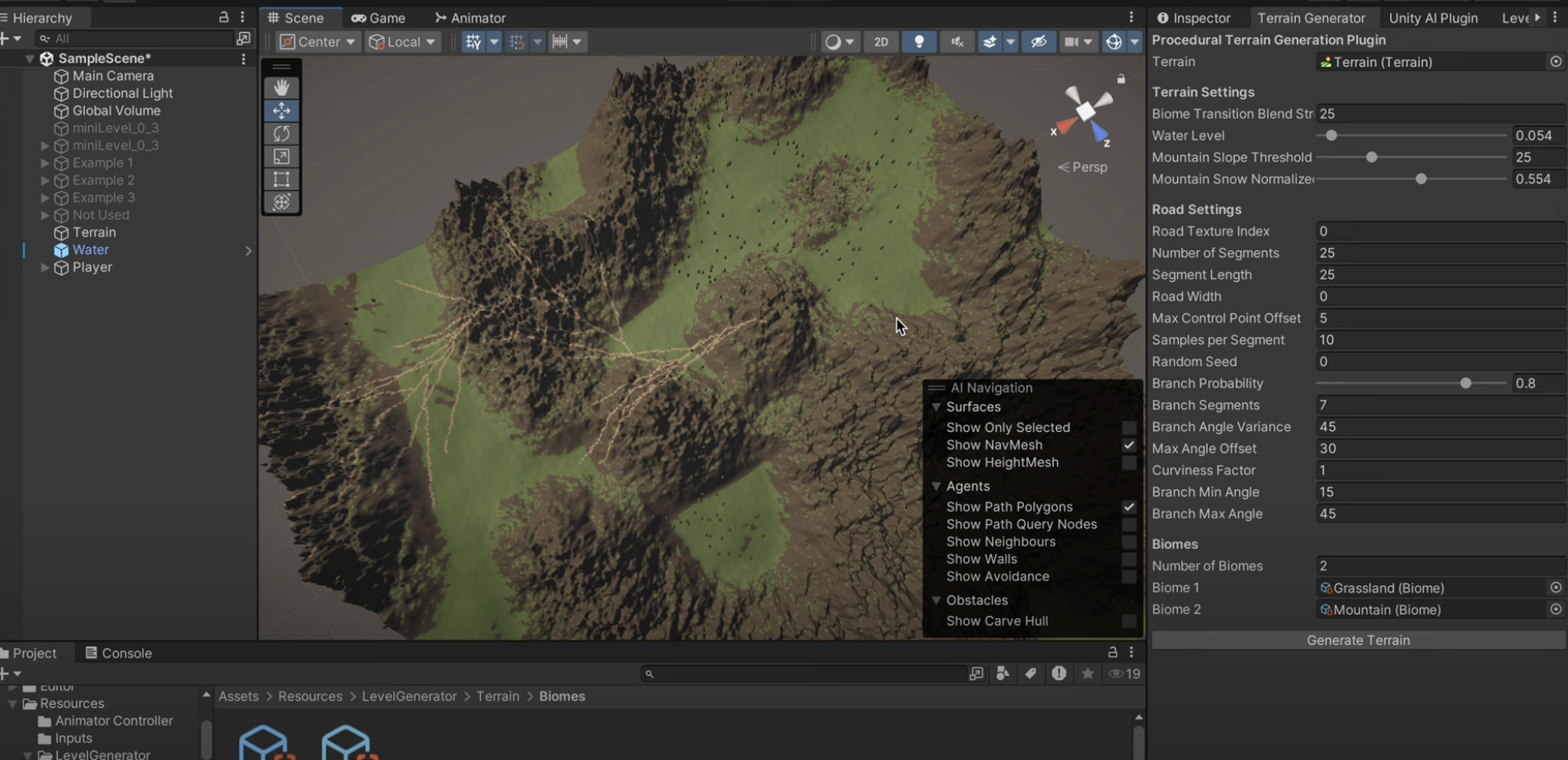 Example of Nanite & Virtual Shadow Maps