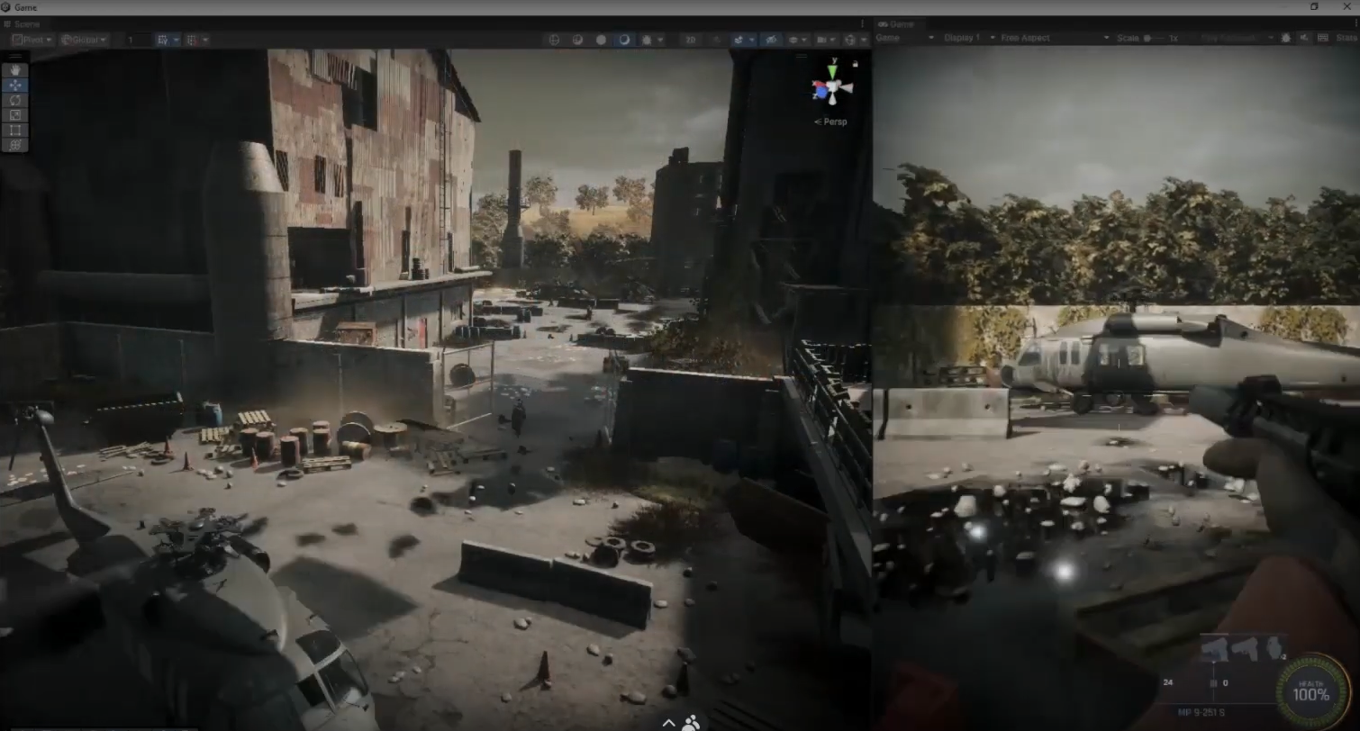 Example of Nanite & Virtual Shadow Maps