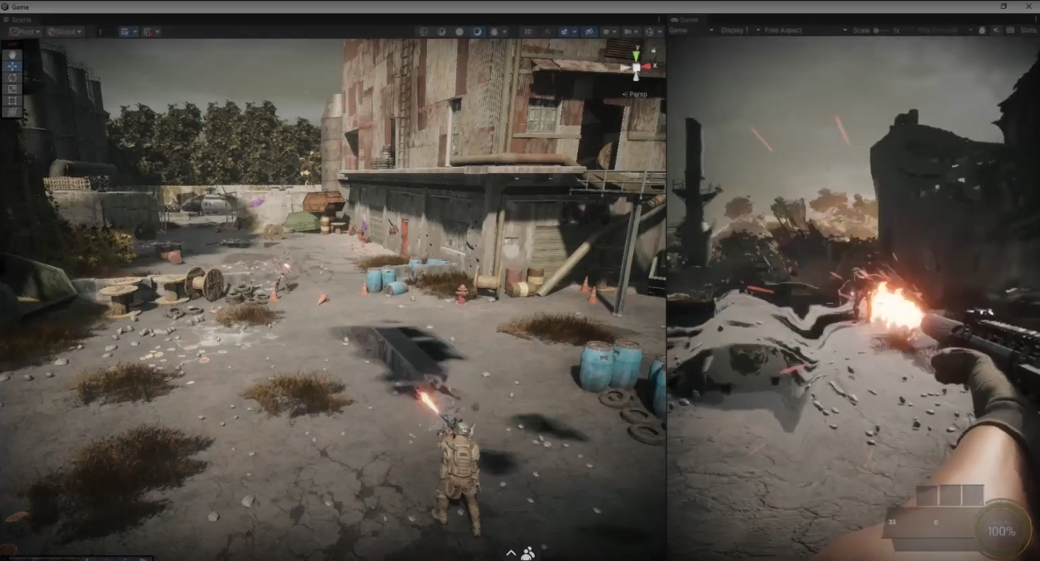 Example of Nanite & Virtual Shadow Maps